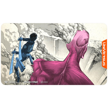 UniVersus: Attack on Titan: Origins of Power - Lethal Strike Playmat - 24 x 14 Neoprene Mat, Tabletop Card Game Accessory, UVS Games, Licensed 1