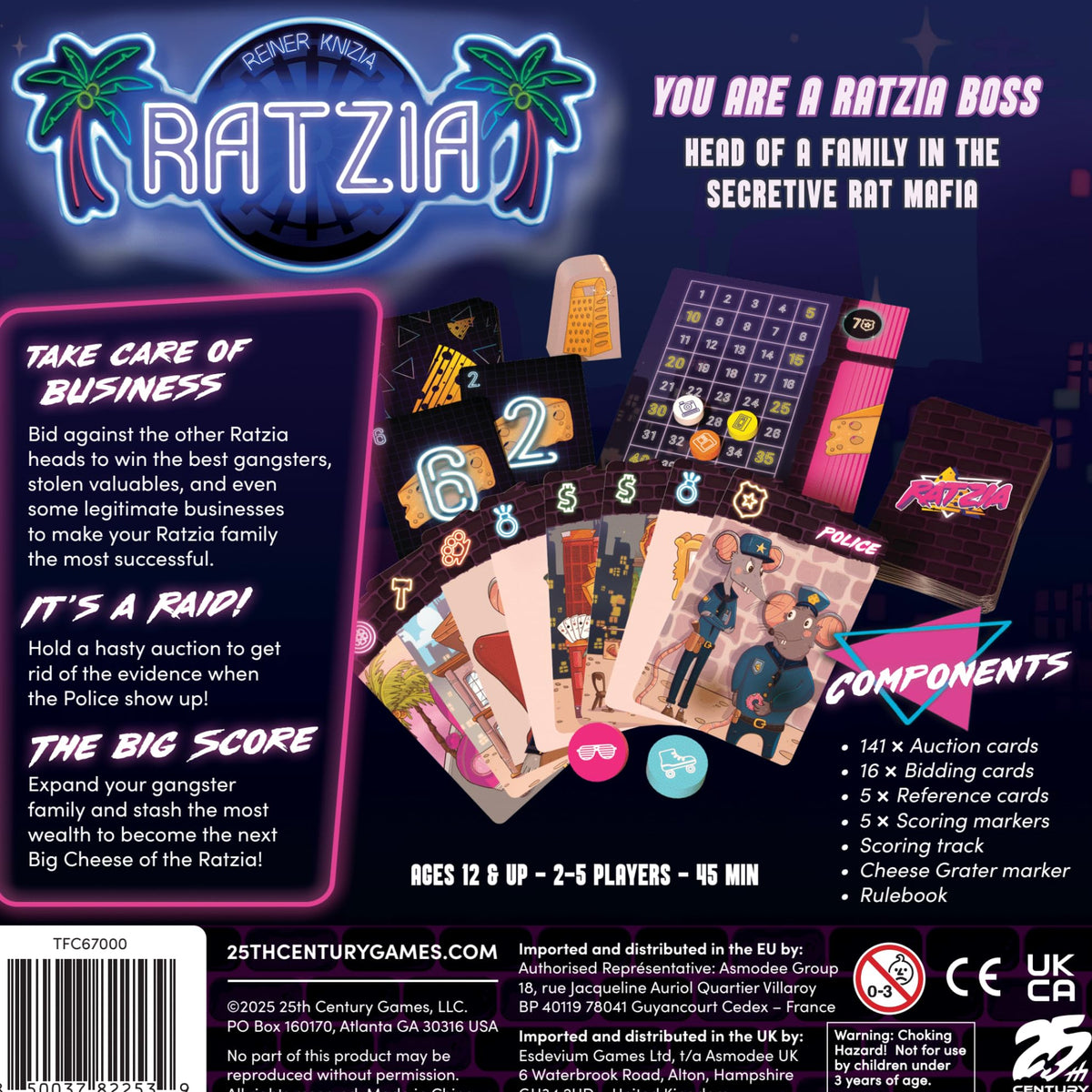 Ratzia Board Game by 25th Century 6