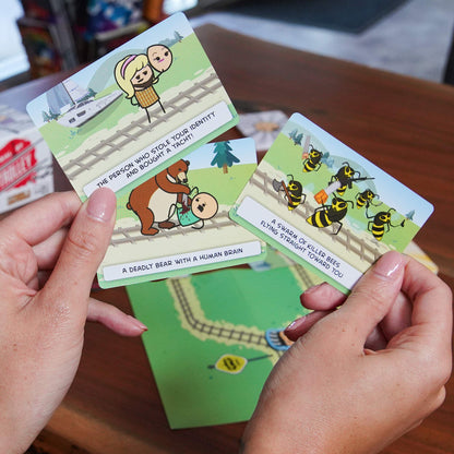 Trial by Trolley Board Game by Skybound 5