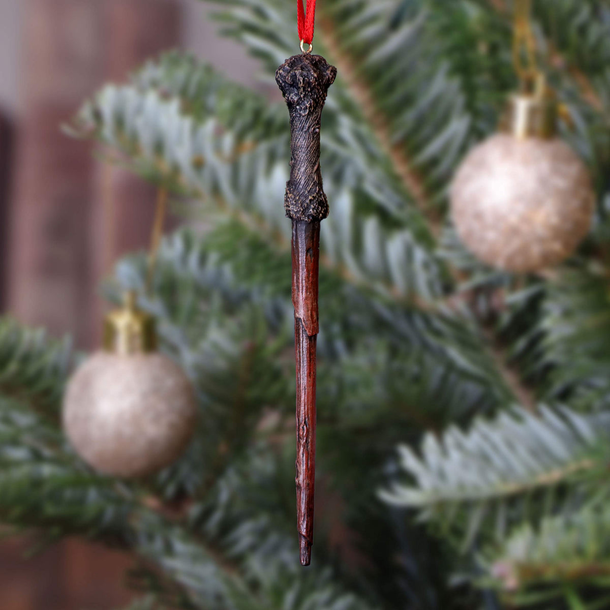 Harry Potter Harrys Wand Hanging Festive Decorative Ornament 15.5cm 5