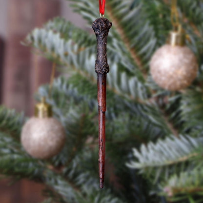 Harry Potter Harrys Wand Hanging Festive Decorative Ornament 15.5cm 5