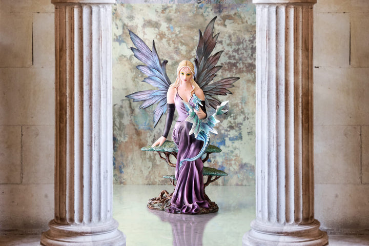 Spring Fairy with Dragon Figurine 56cm