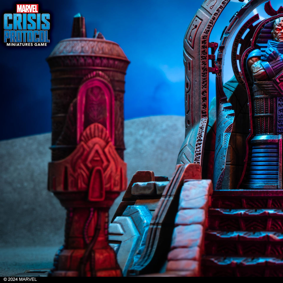 Marvel: Crisis Protocol Rejuvenation Chamber Terrain & Ultimate Encounter Pack - Apocalypse-Themed Set! Tabletop Superhero Game, Ages 14+, 2 Players, 90 Min Playtime 4