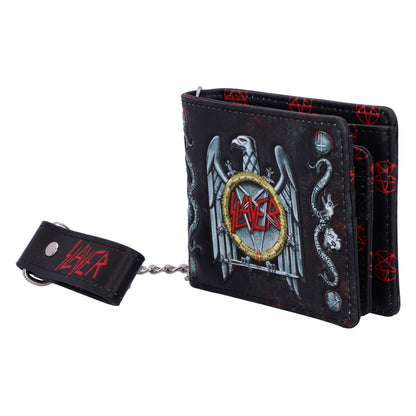 Slayer Eagle Logo Embossed Wallet Purse Officially Licensed 2