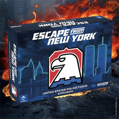 Pendragon Studios: Escape from New York: US Police Forces - Expansion - Hero Strategy Board Game Baed On The Movie, Ages 14+, 1-5 Players, 60 min 5