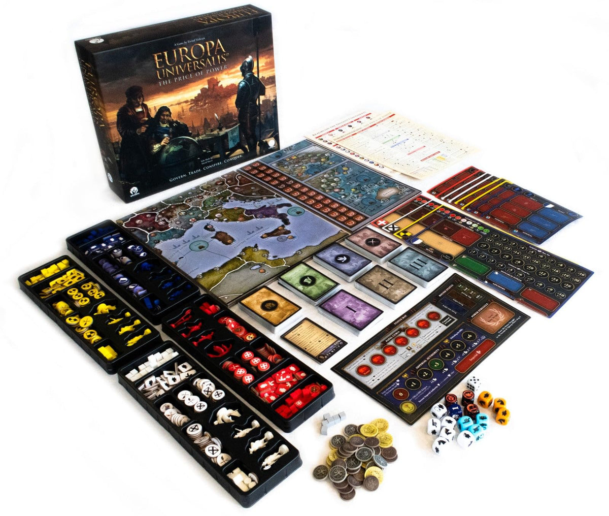Europa Universalis The Price of Power Board Game Standard Edition 2