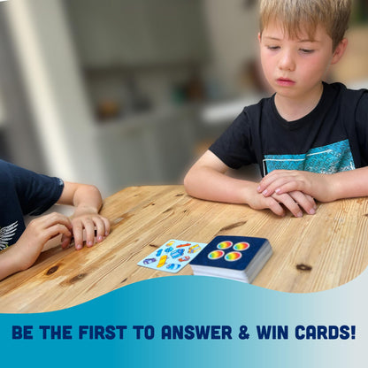 Big Fish Little Fish Game | Fast Fun Family Card Game Of Quick Reactions! | For Kids, Teens, and Adults | Ages 7+ | 2-6 players 4