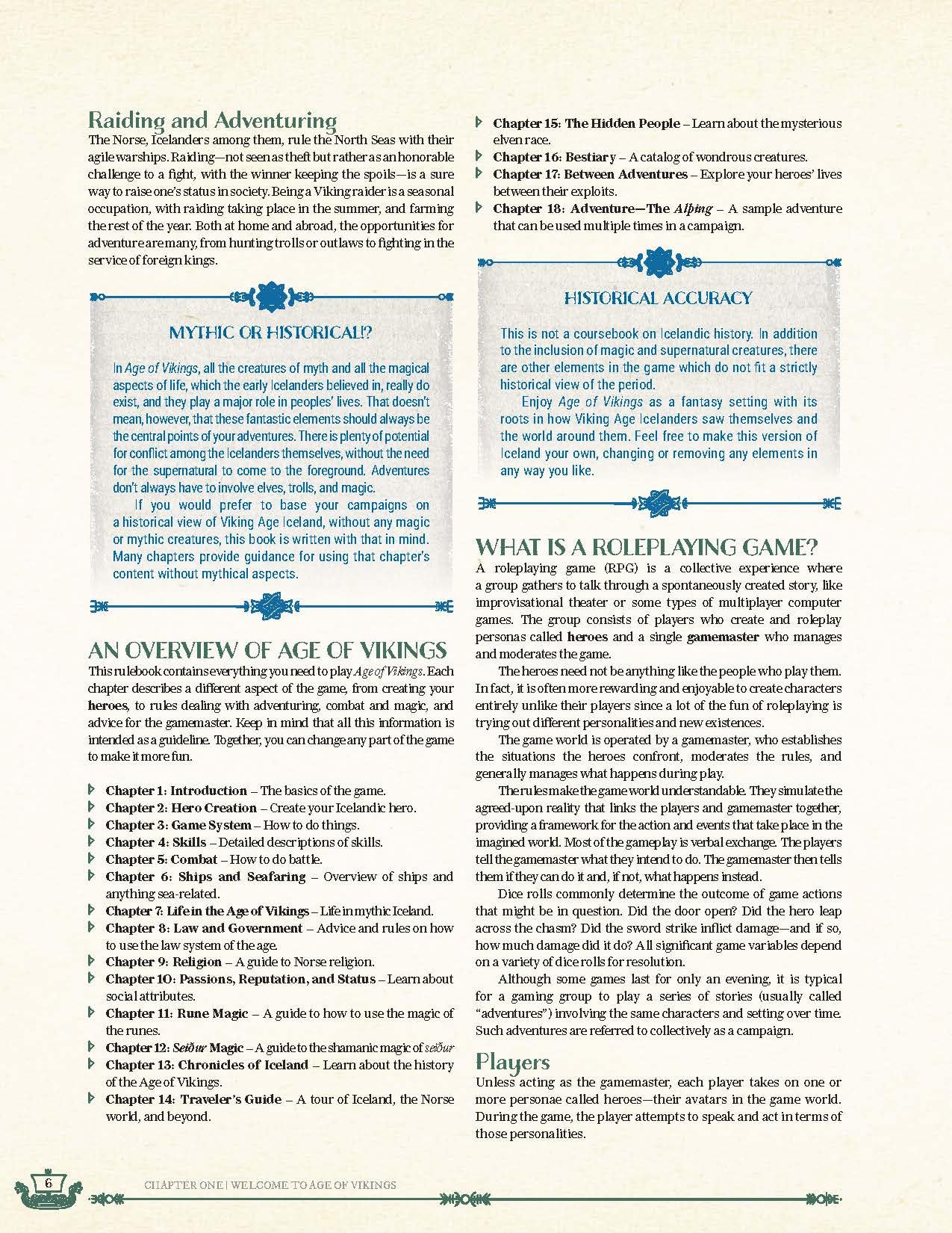 Age of Vikings Roleplaying Game by Chaosium 5