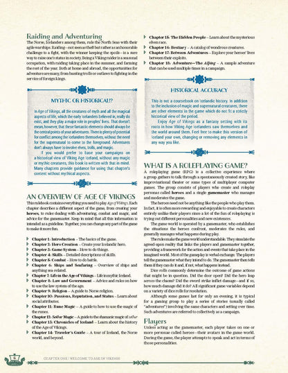 Age of Vikings Roleplaying Game by Chaosium 5