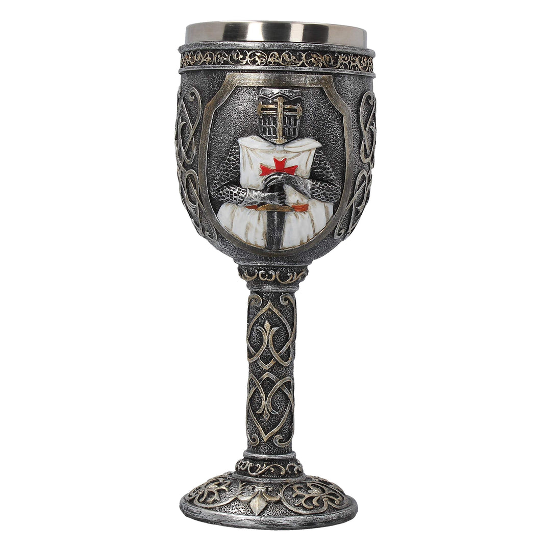 Templars Medieval Knight Goblet 19cm