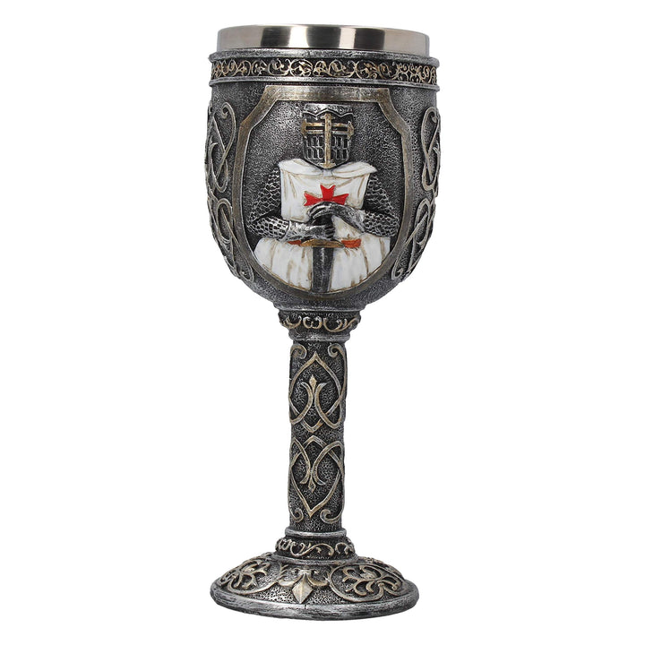 Templars Medieval Knight Goblet 19cm