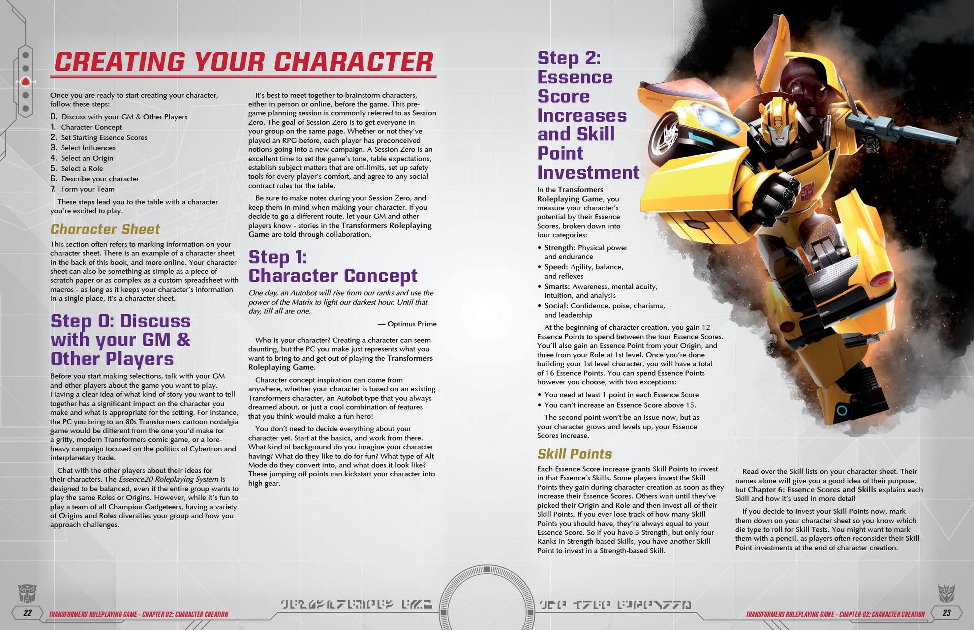 Transformers RPG Core Rulebook 6