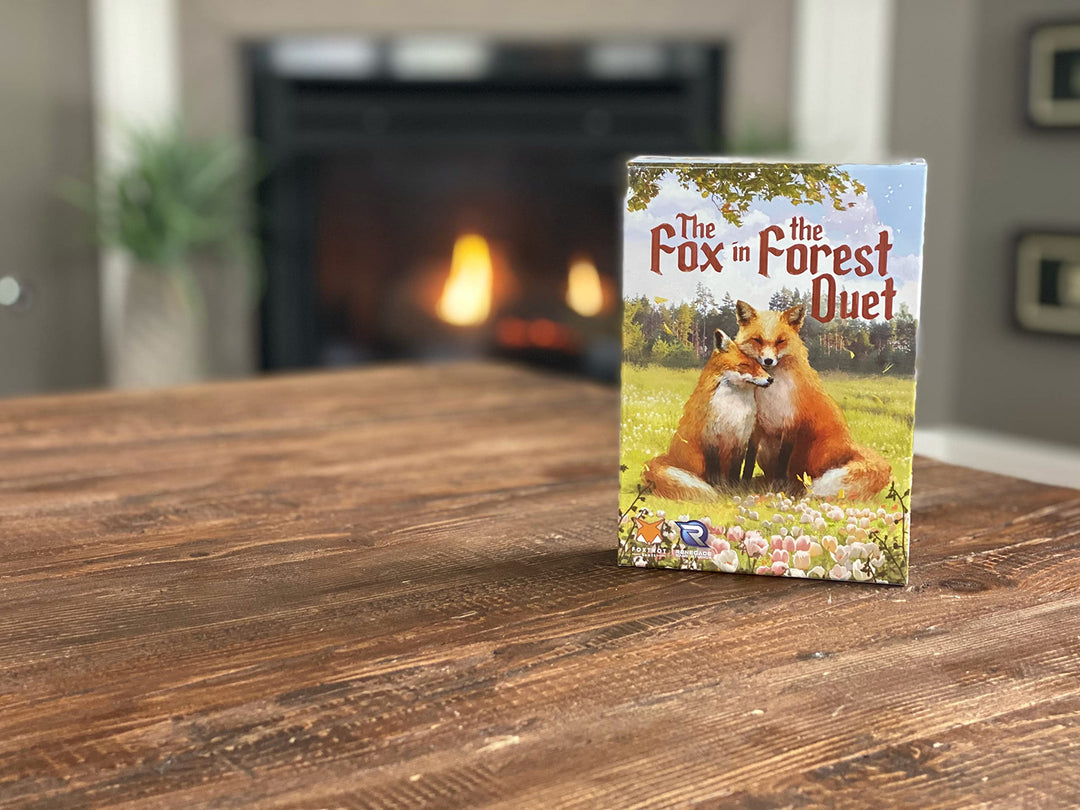 Renegade Game Studios Fox in the Forest Duet Card Game for 2 Players Aged 10 & Up , Cooperative Trick-Taking Game.