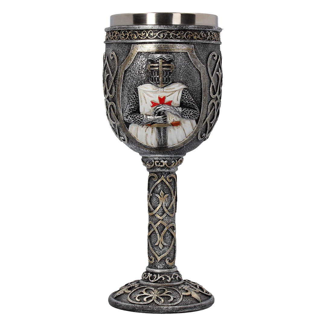 Templars Medieval Knight Goblet 19cm