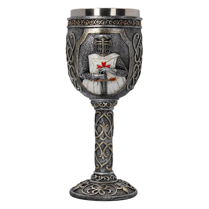 Templars Medieval Knight Goblet 19cm