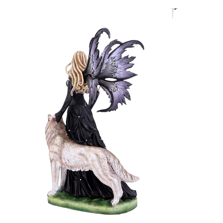 Loveta Large Wolf and Fairy Ornament 58.5cm