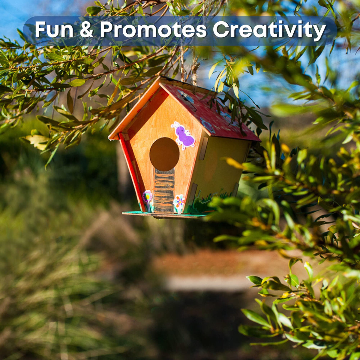 CRAFTY HAPPITOYS DIY-Birdhouse-Parent 7