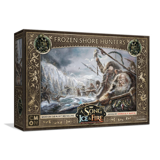 CMON A Song of Ice and Fire Tabletop Miniatures War Frozen Shore Hunters Unit Box | Strategy Game for Teens and Adults | Ages 14+ | 2+ Players | Average Playtime 45-60 Minutes | Made by CMON 1