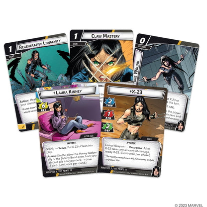 Marvel Champions The Card Game X-23 HERO PACK - Superhero Strategy Game, Cooperative Game for Kids and Adults, Ages 14+, 1-4 Players, 45-90 Minute Playtime, Made by Fantasy Flight Games 2