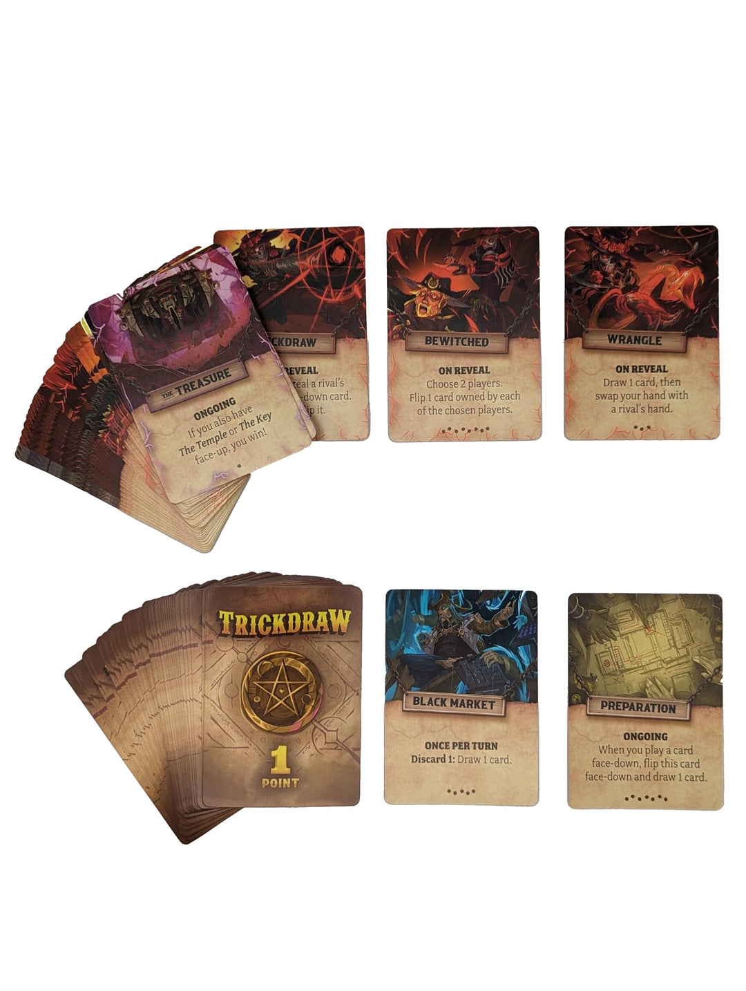 Good Games Publishing TRICKDRAW - Fast Paced Card Game, Magic Flippin' Cowboys, Strategy