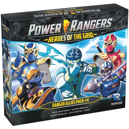 Power Rangers Heroes of The Grid Allies Pack #4 Expansion 5 New Miniatures 1