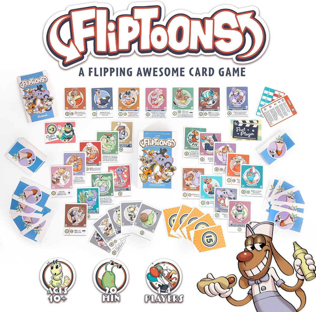 Fliptoons Board Game
