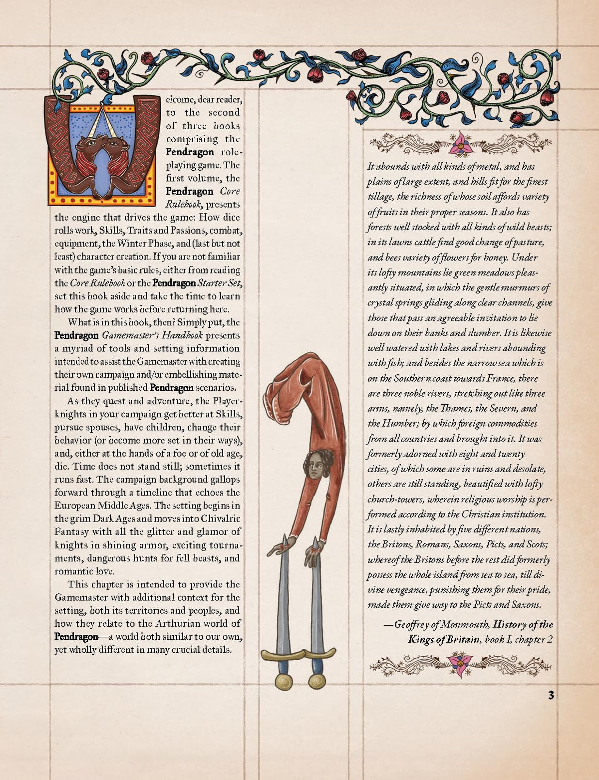 Pendragon Gamemasters Handbook Board Game by Chaosium 4