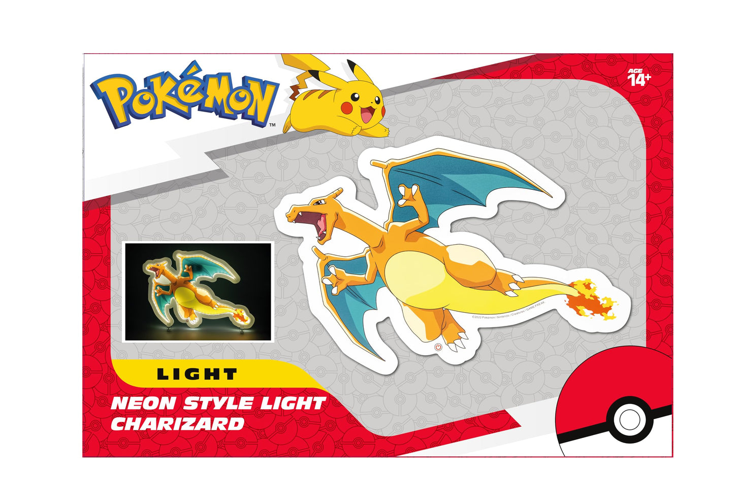 Pokemon Charizard Wall Lamp 4