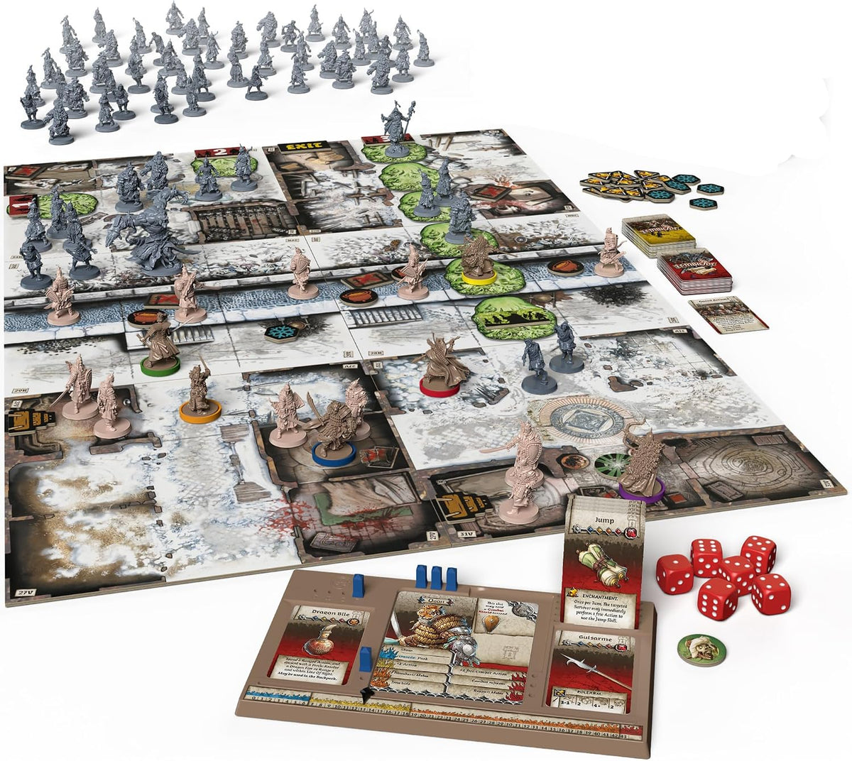 Zombicide White Death Board Game