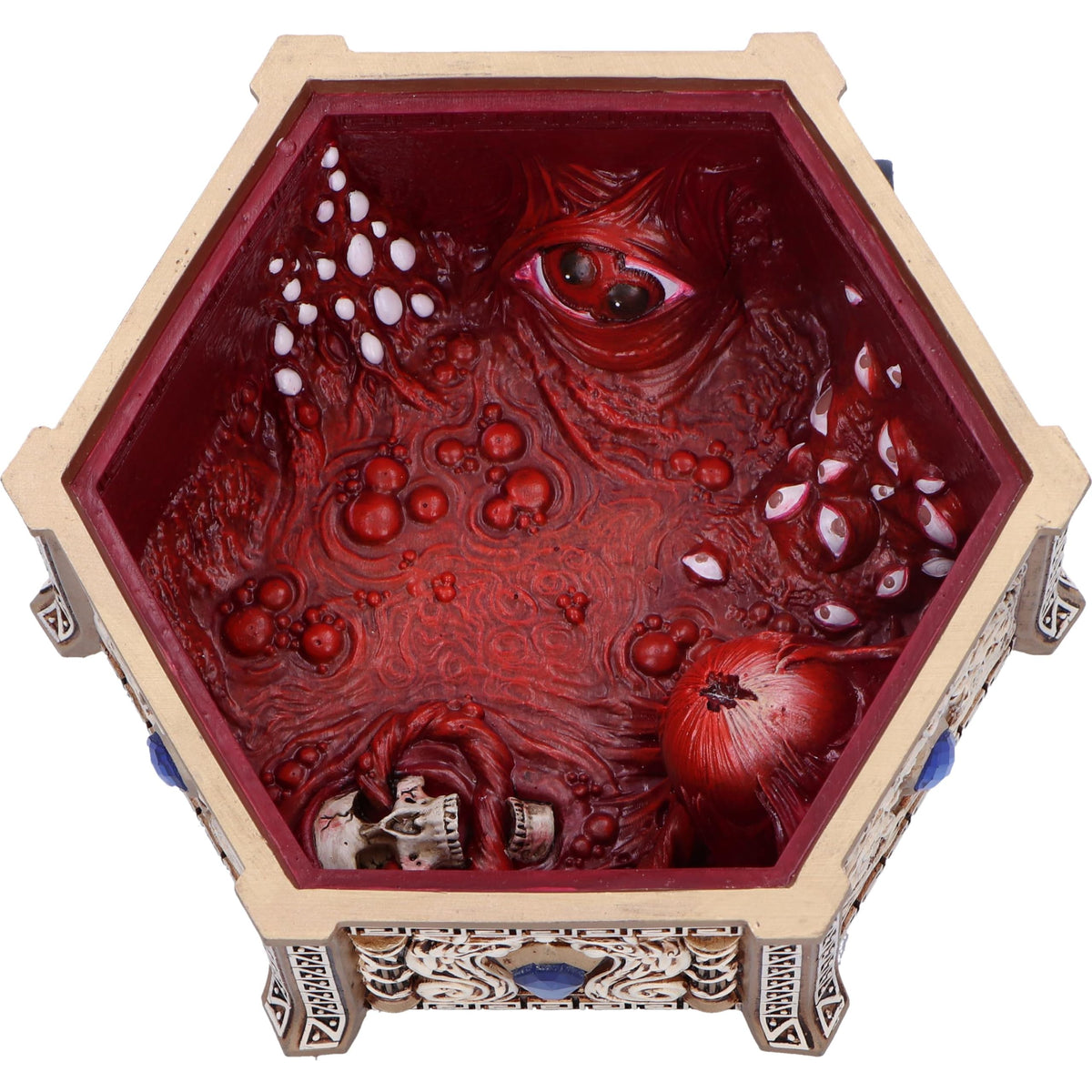 Gold Detailed Pandoras Trinket Box Pandoras 16.5cm 4