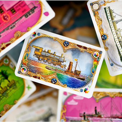 Ticket to Ride Rails and Sails Board Game