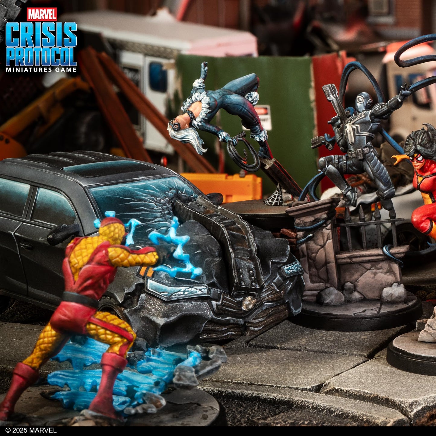 Marvel Crisis Protocol Web Swinging Heroes Miniature Game by Atomic Mass 6