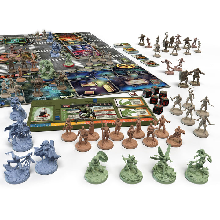 CMON Marvel Zombies - A Zombicide Game: Embrace The Hunger as Heroes Turn Undead in The Ultimate Marvel Crossover! Cooperative Strategy Game, Ages 14+, 1-6 Players, 90 Minute Playtime, Made