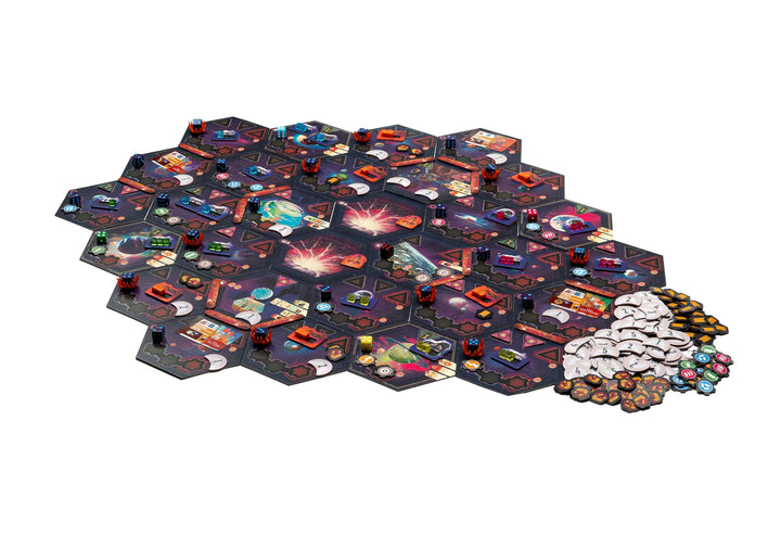 Mindclash Games Voidfall - Standard Edition Base Game for 1-4 Players | Grand-Scale 4X Space Strategy with Deterministic Combat & Asymmetric Factions | Competitive, Cooperative & Solo Modes