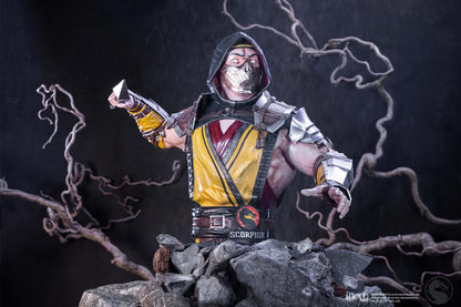 Mortal Kombat Scorpion Bust 29.5cm Officially Licensed 7