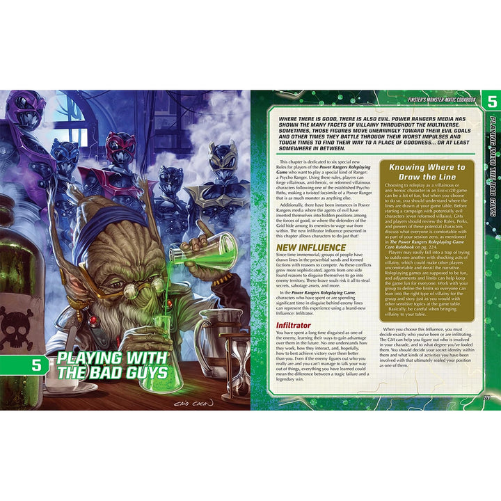 Finster's Monster-Matic Cookbook Sourcebook: Power Rangers RPG 6
