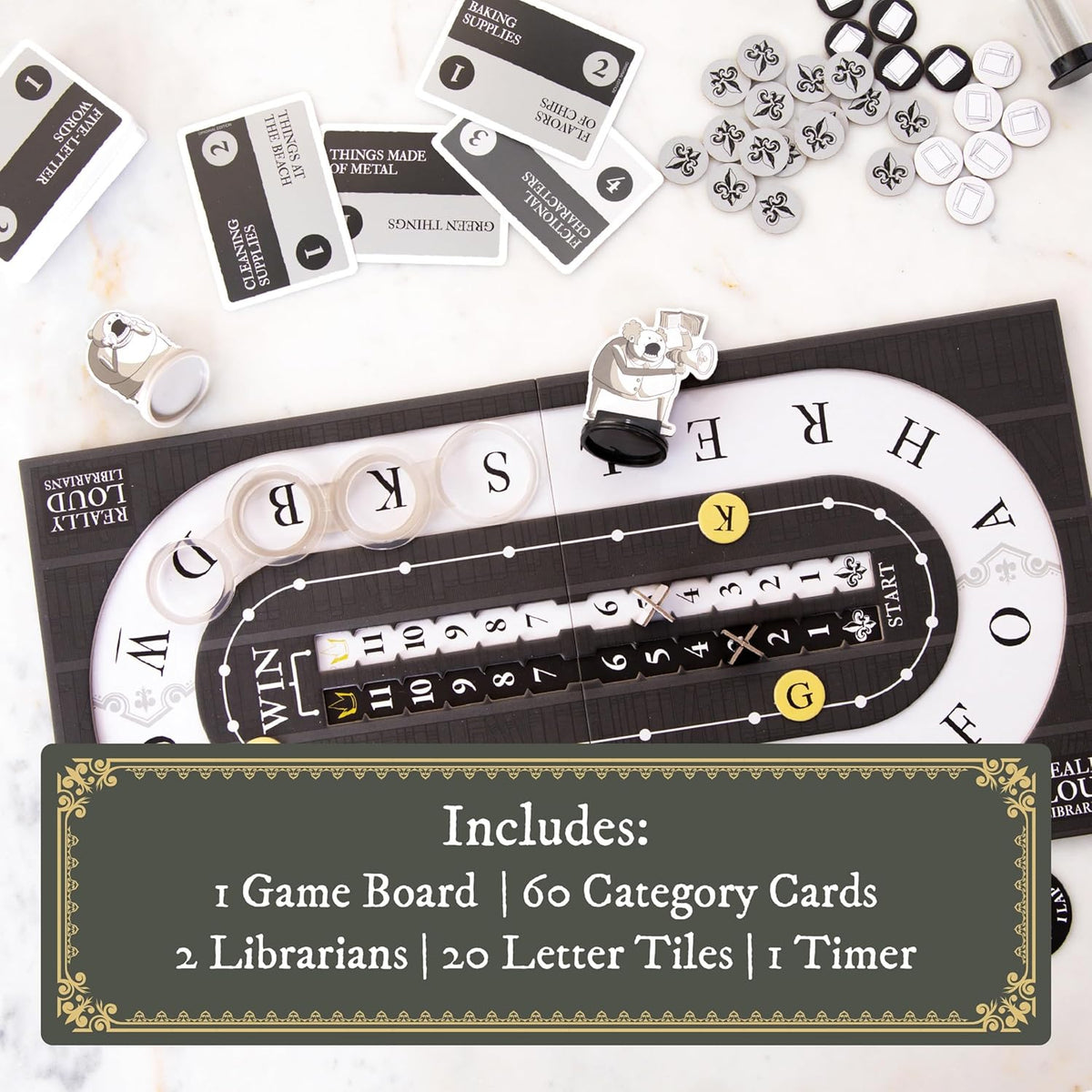 Really Loud Librarians Board Game