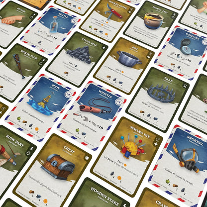 Board Royale The Island Survival Card Game