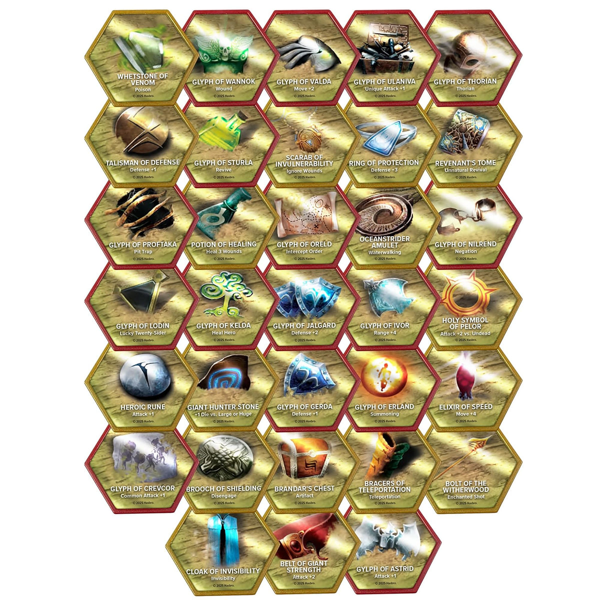 Heroscape Glyph Pack Miniature Game by Renegade Studio 1