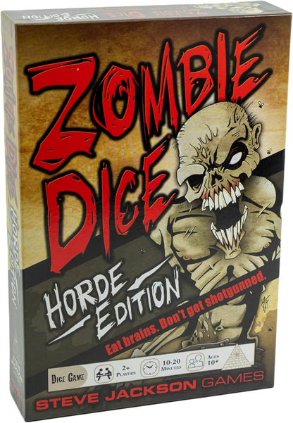 Zombie Dice Horde Edition Push Your Luck Game