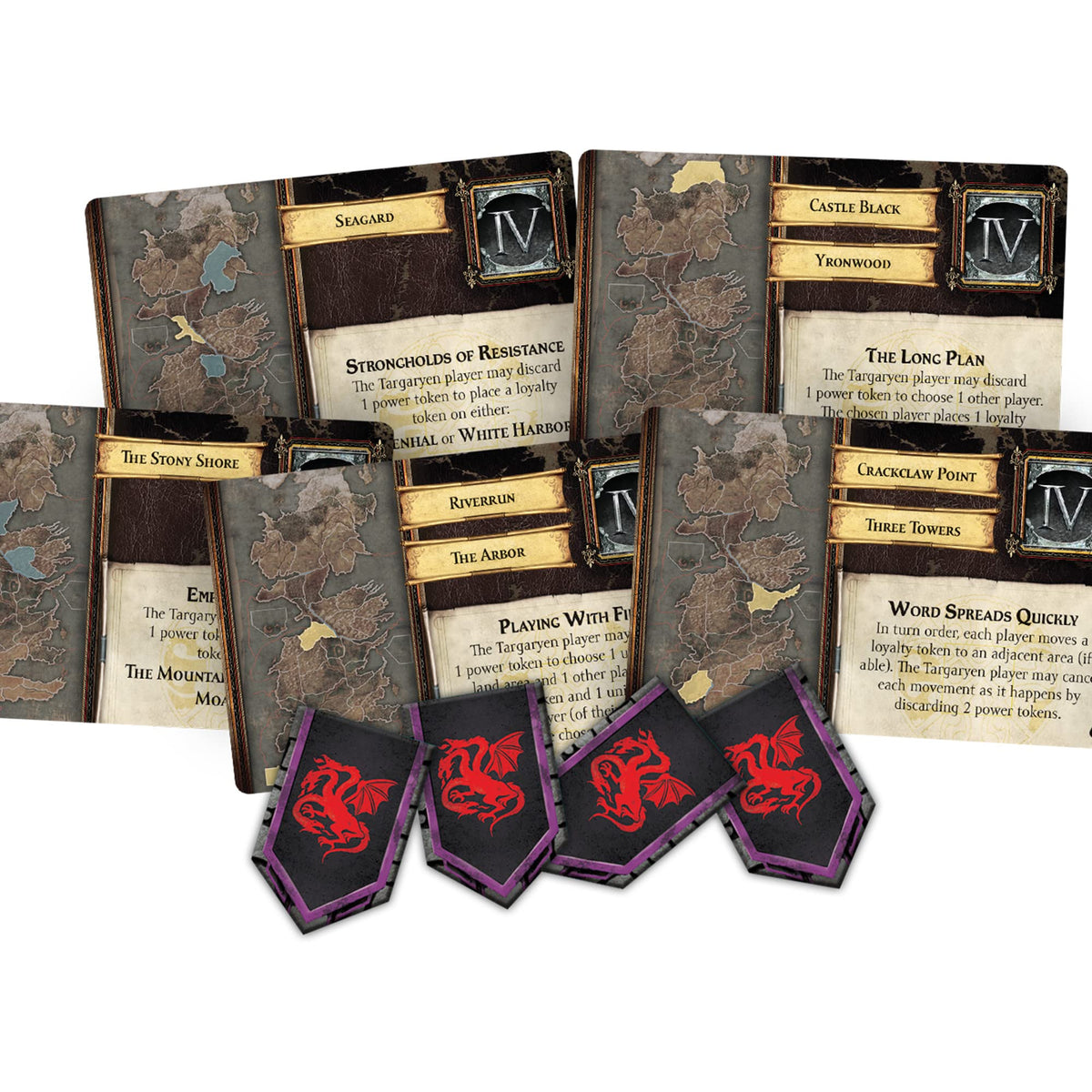 Game of Thrones Board Game Mother of Dragons Expansion Strategy Addon 5