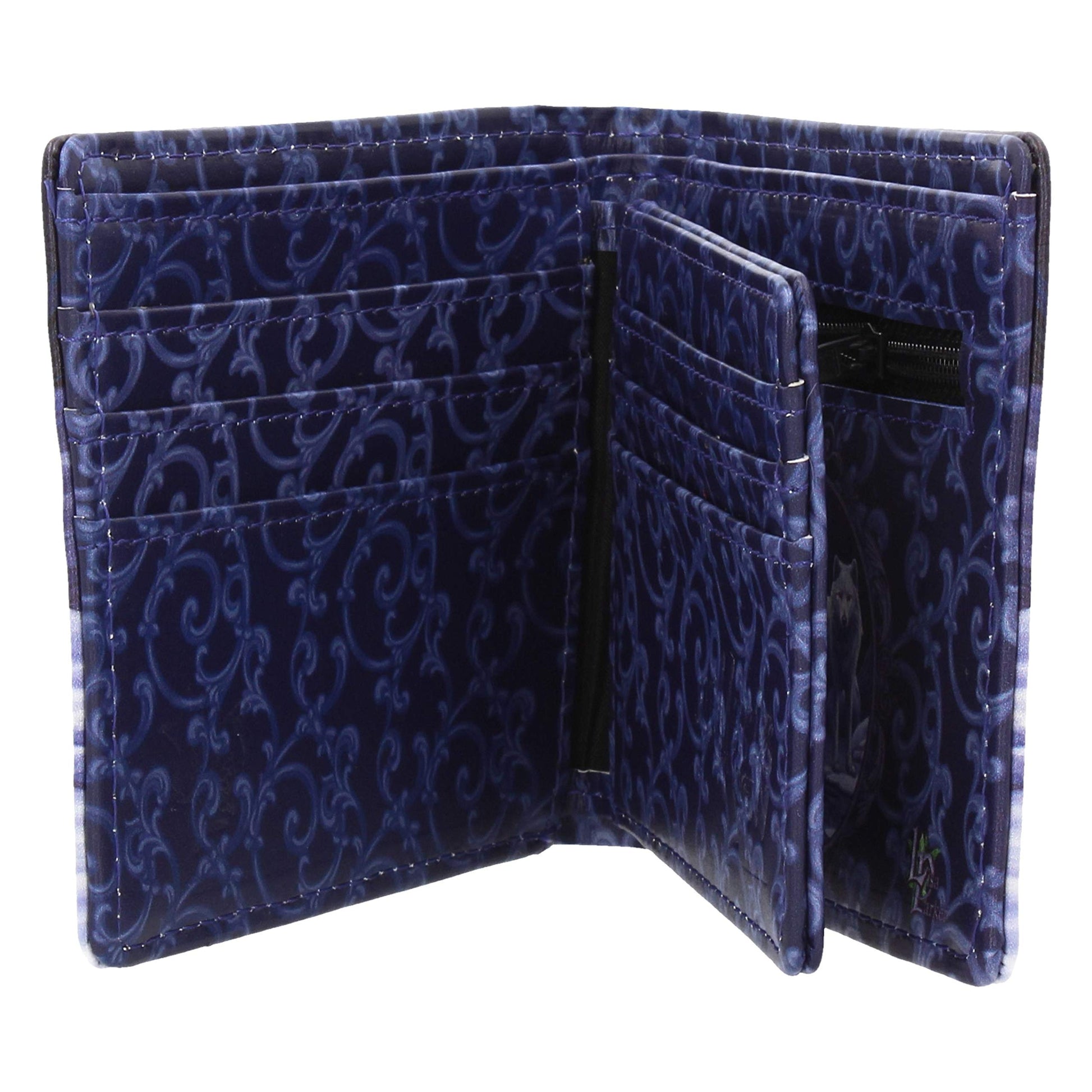 Warriors of Winter Wolf Wallet by Lisa Parker 3