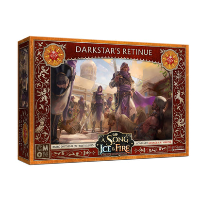 A Song of Ice and Fire Tabletop Miniatures Game Darkstar Retinue Unit Box - Lethal Warriors for Strategic Warfare, Strategy Game for Adults, Ages 14+, 2+ Players, 45-60 Minute Playtime, Made by CMON 1