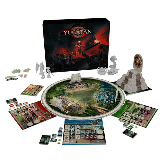 Matagot Yucatan Board Game | Ancient Civilization Fighting Game | Strategy Game | Mythological Wargame for Adults and Teens | Ages 14+ | 2-4 Players | Average Playtime 45-60 Minutes | Made by Matagot 2