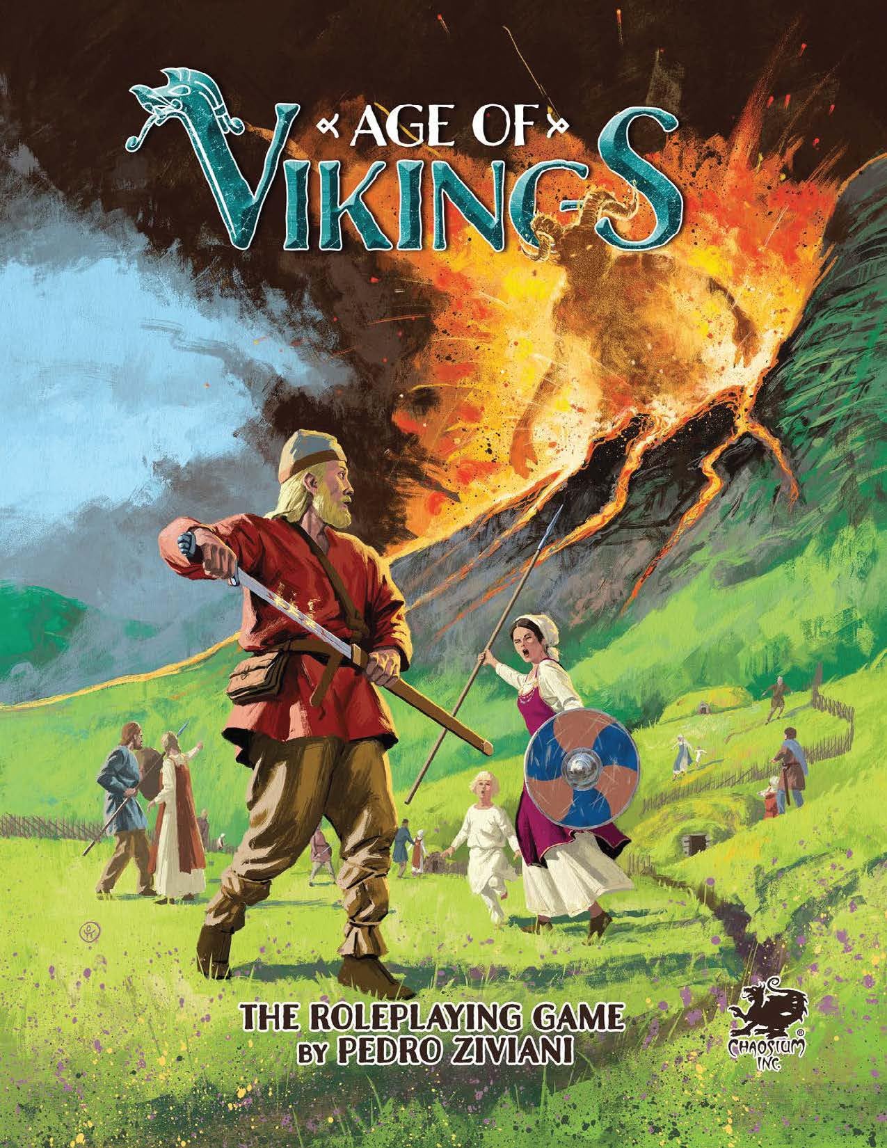 Age of Vikings Roleplaying Game by Chaosium 1