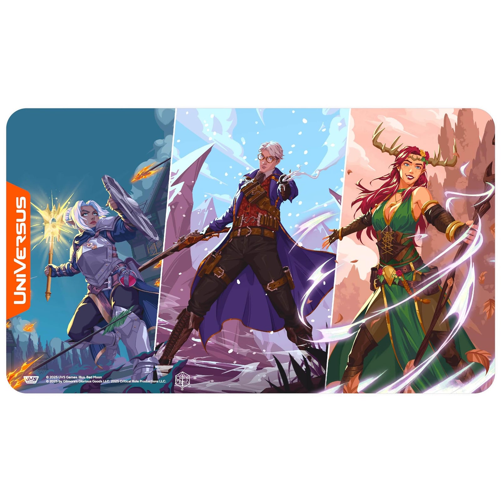 UVS Critical Role: Heroes of Exandria Pike, Percival, and Keyleth - Playmat 1