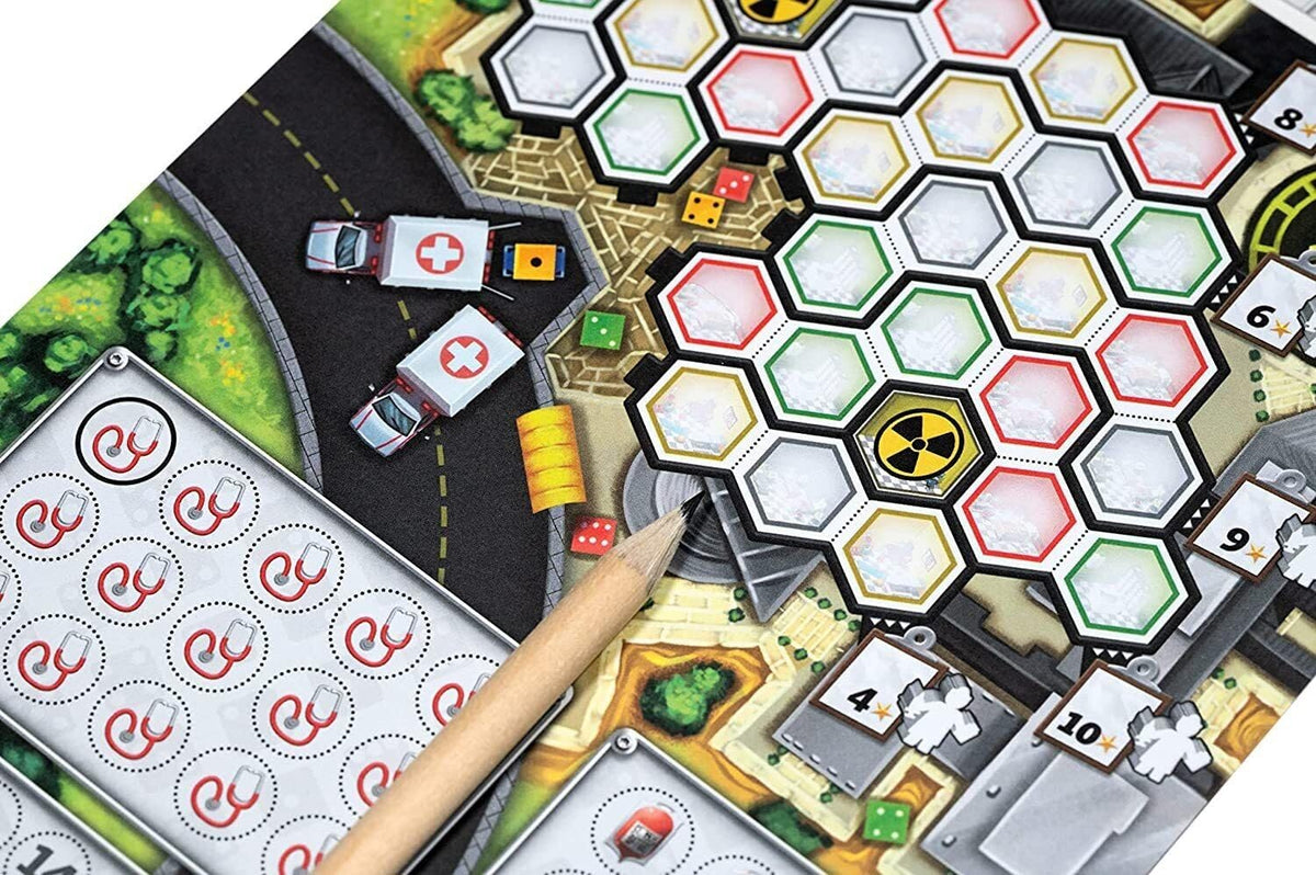 Dice Hospital Emergency Roll by Alley Cat Games, Strategy Board Game 5