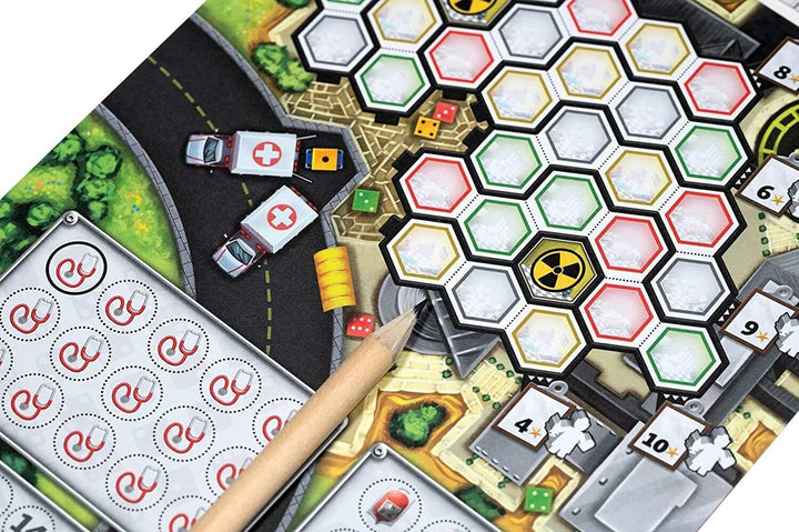 Dice Hospital Emergency Roll by Alley Cat Games, Strategy Board Game