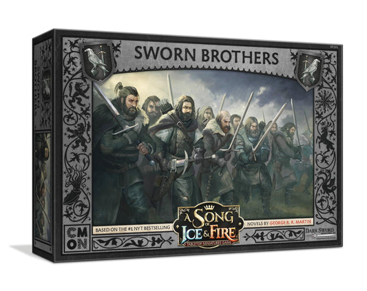 CMON A Song of Ice and Fire Tabletop Miniatures Game Sworn Brothers Unit Box - Forge a Loyal and Formidable Brotherhood! Strategy Game for Adults, Ages 14+, 2+ Players, 45-60 Minute Playtime, Made 1