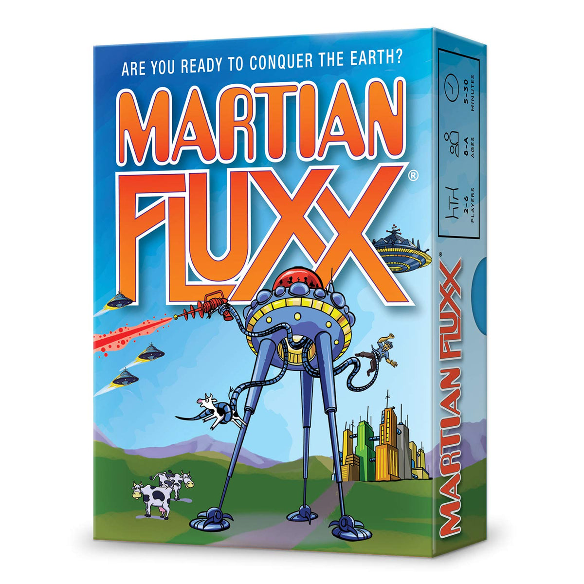 Looney Labs Martian Fluxx Card Game - Silly Shenanigans in The 25th Anniversary Edition 1